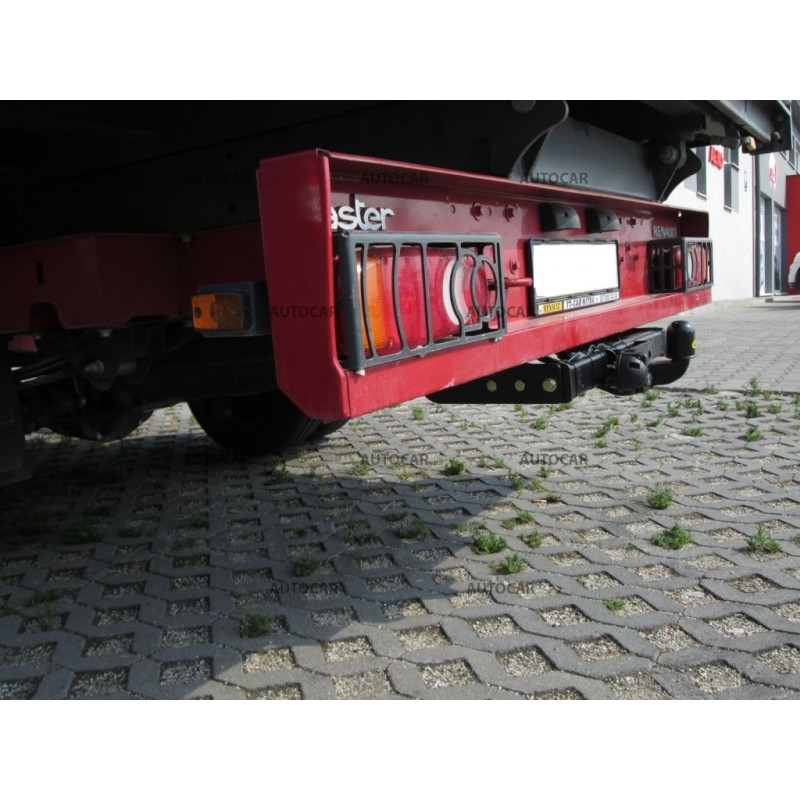 Anhängerkupplung für HILUX - Pick-up, (4WD), mit Treppe - manuall–AHK starr - von 1997/10 bis 2004