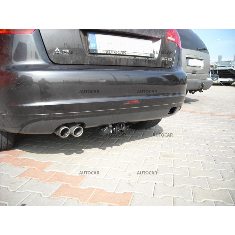 Anhängerkupplung für A 3 - Sportback, 5-türig Quattro - automat–AHK abnehmbar - von 2004/11 bis 2008/06