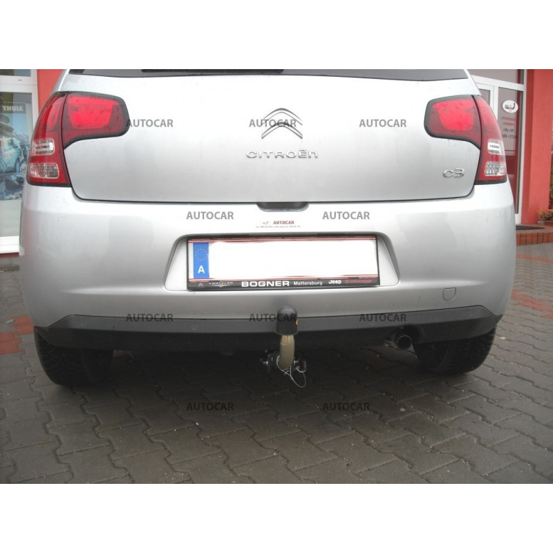 Anhängerkupplung für C 3, DS 3 - 5-türig - automat–AHK abnehmbar - von 2009