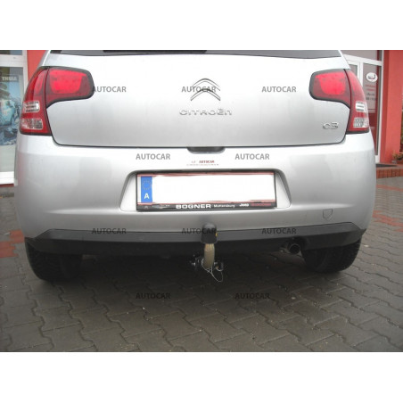 Anhängerkupplung für C 3, DS 3 - 5-türig - automat–AHK abnehmbar - von 2009 Anhängerkupplung für C 3, DS 3 - 5-türig - automat–AHK abnehmbar - von 2009