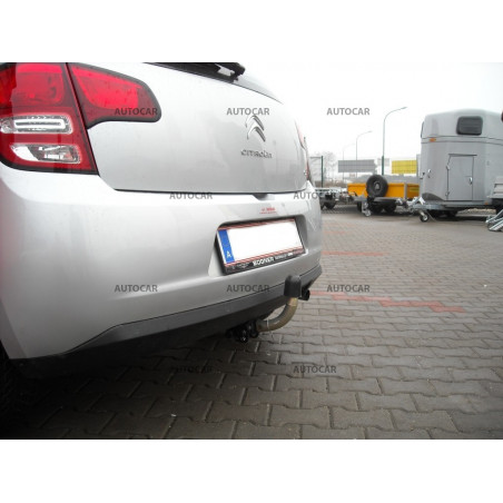 Anhängerkupplung für C 3, DS 3 - 5-türig - automat–AHK abnehmbar - von 2009 Anhängerkupplung für C 3, DS 3 - 5-türig - automat–AHK abnehmbar - von 2009