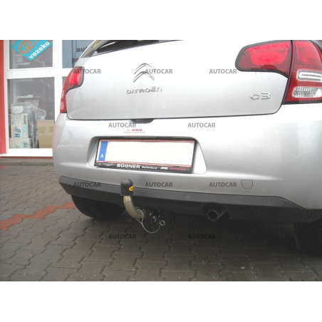 Anhängerkupplung für C 3, DS 3 - 5-türig - automat–AHK abnehmbar - von 2009 Anhängerkupplung für C 3, DS 3 - 5-türig - automat–AHK abnehmbar - von 2009