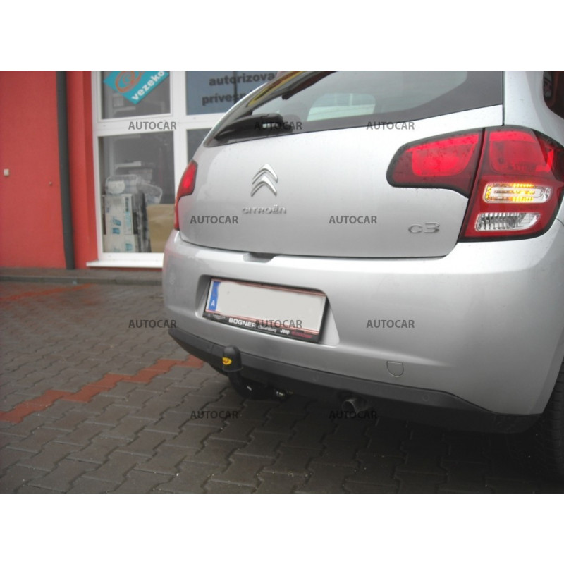 Anhängerkupplung für C 3, DS 3 - 5-türig - manuell–AHK starr - von 2009