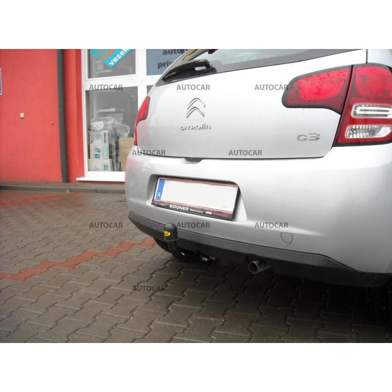 Anhängerkupplung für C 3, DS 3 - 5-türig - manuell–AHK starr - von 2009