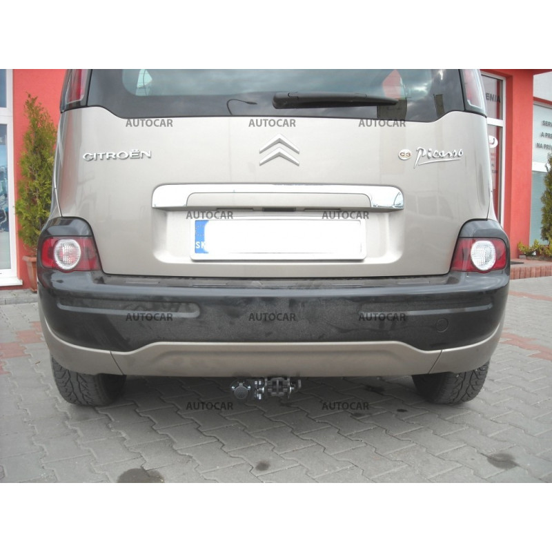 Anhängerkupplung für C 3 PICASSO - 5 dv - automat–AHK abnehmbar - von 2009