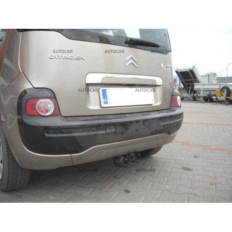 Anhängerkupplung für C 3 PICASSO - 5 dv - automat–AHK abnehmbar - von 2009 Anhängerkupplung für C 3 PICASSO - 5 dv - automat–AHK abnehmbar - von 2009