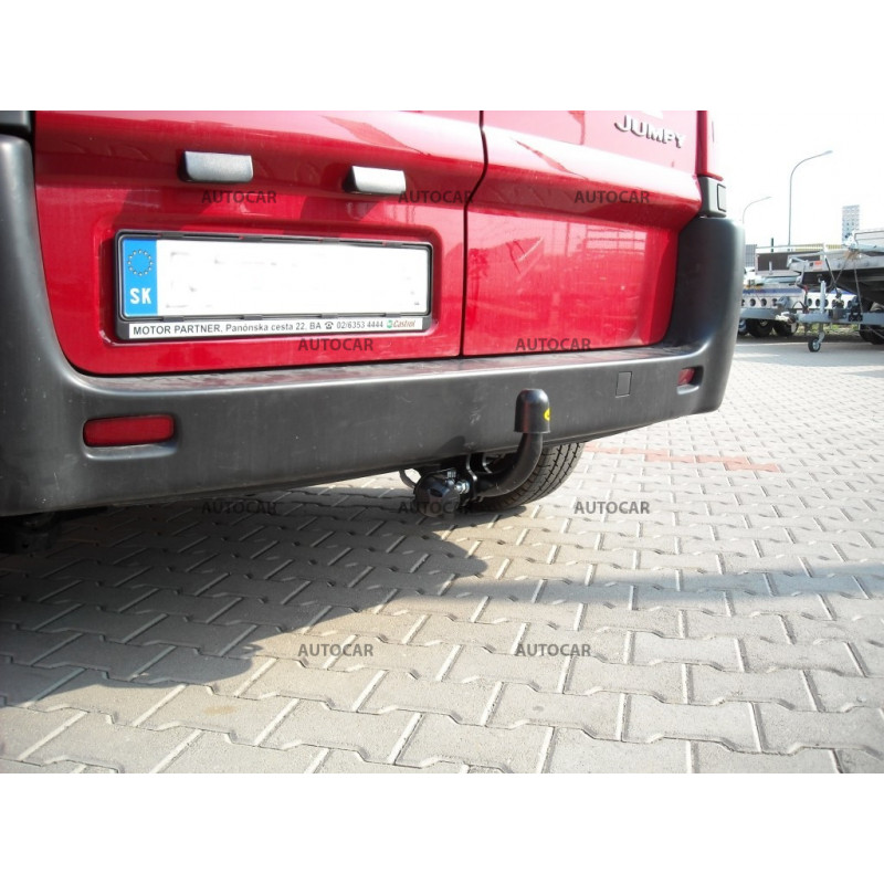 Anhängerkupplung für JUMPY - VAN, aj GRAND - manuell–AHK starr - von 2006/10