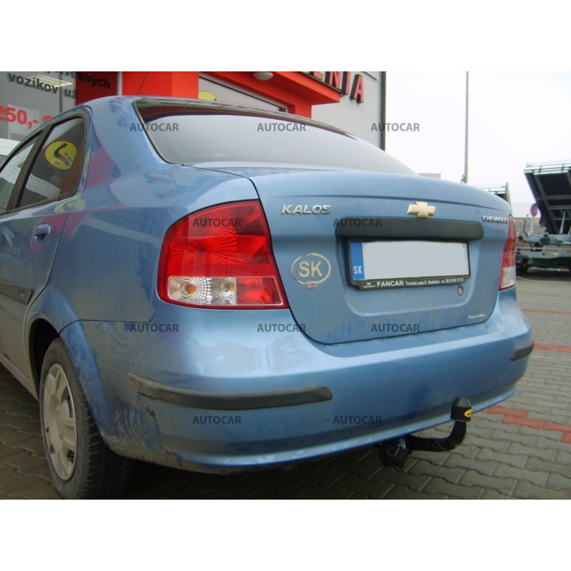 Anhängerkupplung für KALOS - 4-türig - manuall–AHK starr - von 2002