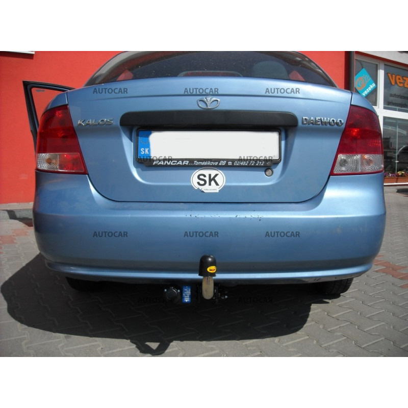 Anhängerkupplung für KALOS - 4-türig - automat–AHK abnehmbar - von 2002