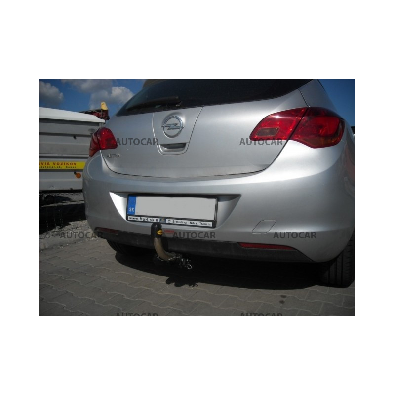 Anhängerkupplung für Opel ASTRA - "J" - automat–AHK abnehmbar