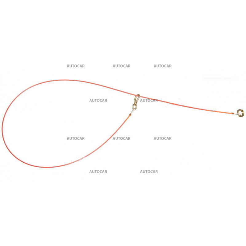 Poistné lanko k nájazdovým brzdám