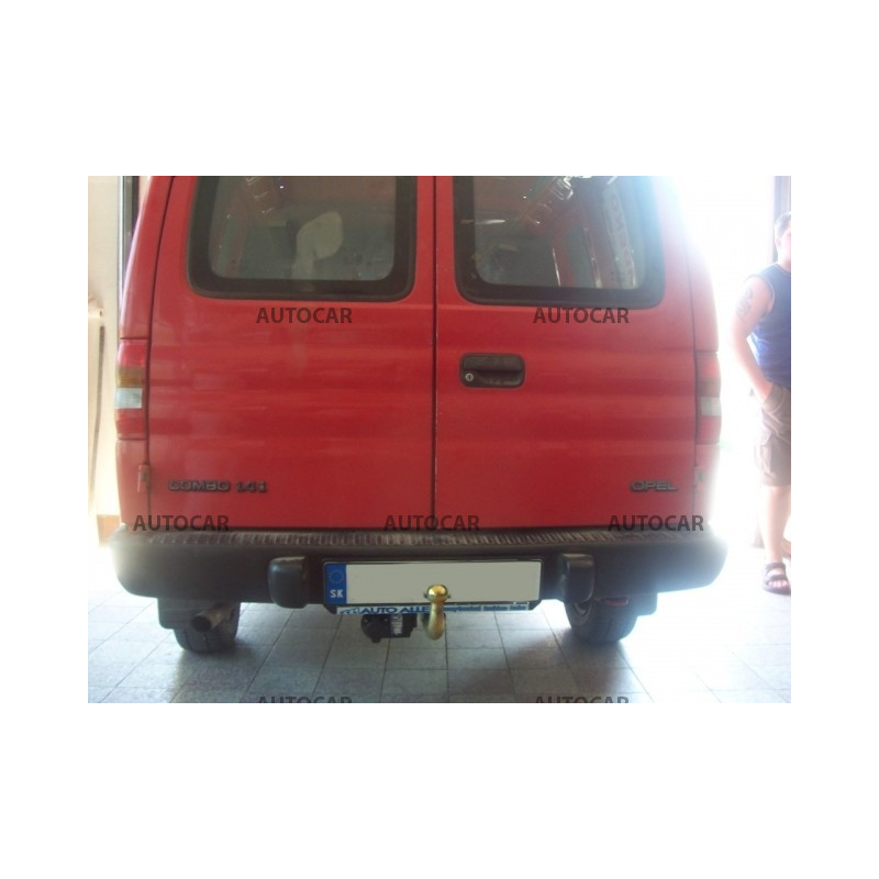 Anhängerkupplung für Opel COMBO - "B" - manuall–AHK starr