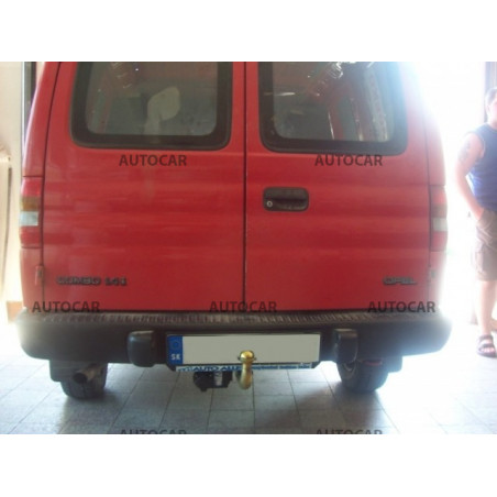 Anhängerkupplung für Opel COMBO - "B" - manuall–AHK starr Anhängerkupplung für Opel COMBO - "B" - manuall–AHK starr