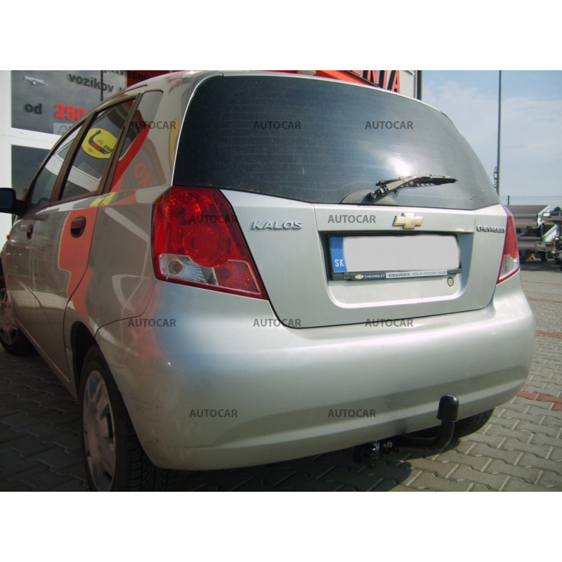 Anhängerkupplung für KALOS - 3/5 dv - manuell–AHK starr - von 2002