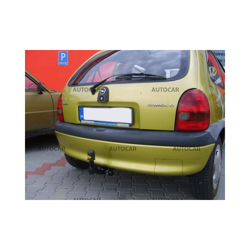Anhängerkupplung für Opel CORSA - "B" - manuall–AHK starr