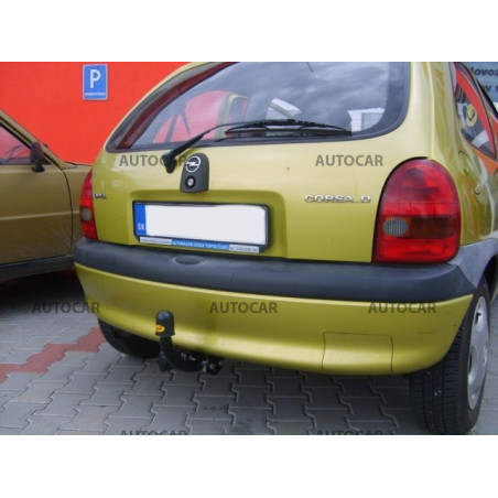 Anhängerkupplung für Opel CORSA - "B" - manuall–AHK starr Anhängerkupplung für Opel CORSA - "B" - manuall–AHK starr