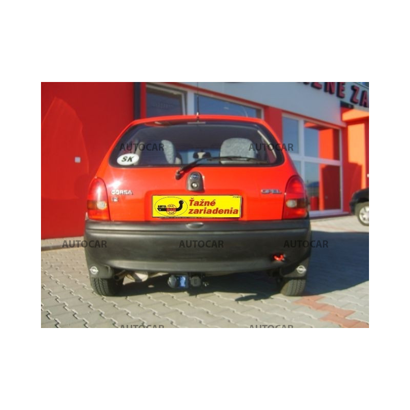 Anhängerkupplung für CORSA - "B" 3/5-türig - automat–AHK abnehmbar - von 1993 bis 2000