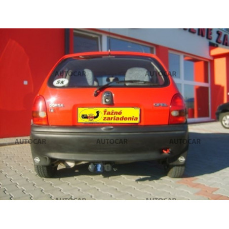Anhängerkupplung für CORSA - "B" 3/5-türig - automat–AHK abnehmbar - von 1993 bis 2000 Anhängerkupplung für CORSA - "B" 3/5-türig - automat–AHK abnehmbar - von 1993 bis 2000