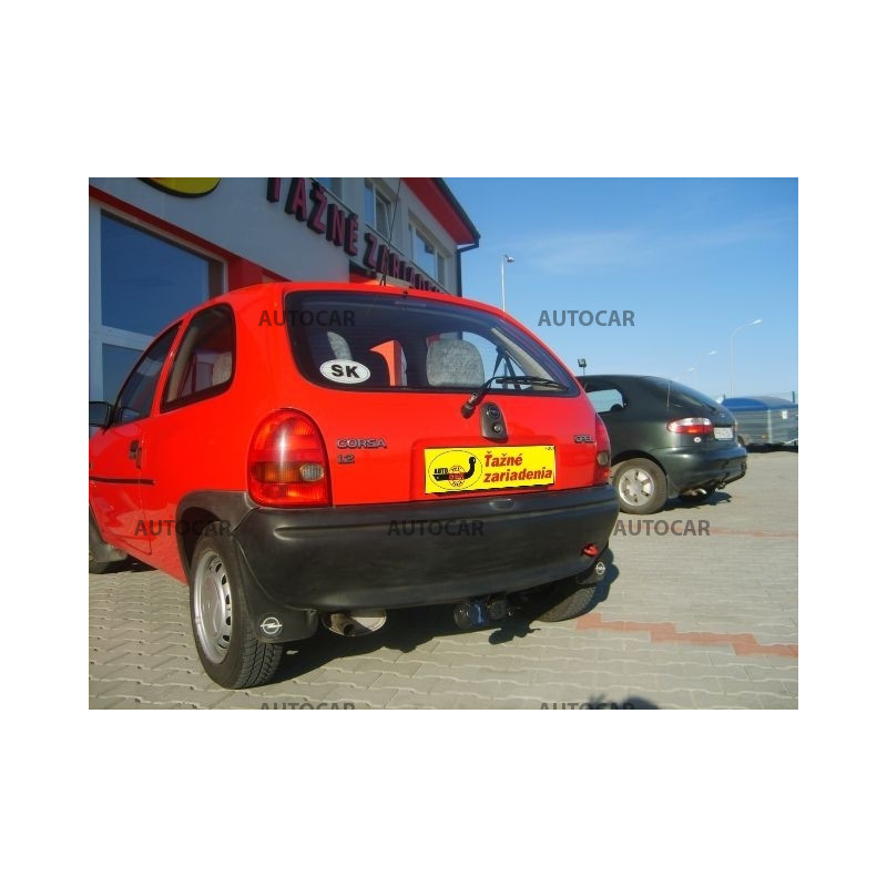 Anhängerkupplung für CORSA - "B" 3/5-türig - automat–AHK abnehmbar - von 1993 bis 2000