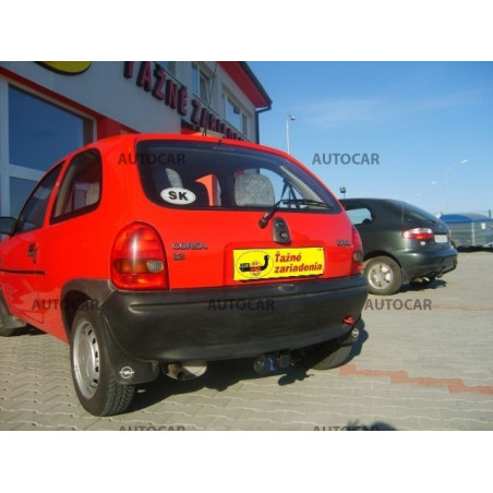 Anhängerkupplung für CORSA - "B" 3/5-türig - automat–AHK abnehmbar - von 1993 bis 2000 Anhängerkupplung für CORSA - "B" 3/5-türig - automat–AHK abnehmbar - von 1993 bis 2000