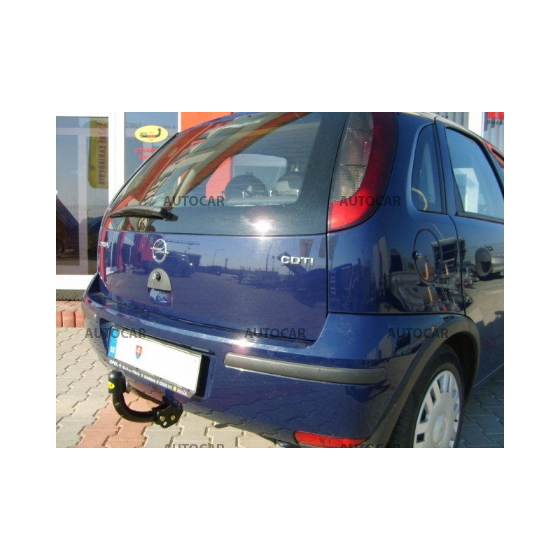 Anhängerkupplung für Opel CORSA - "C" - manuall–AHK starr