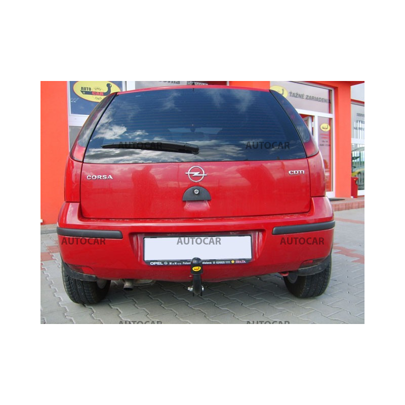 Anhängerkupplung für Opel CORSA - "C" - manuall–AHK starr