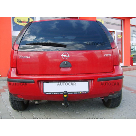 Anhängerkupplung für Opel CORSA - "C" - manuall–AHK starr Anhängerkupplung für Opel CORSA - "C" - manuall–AHK starr