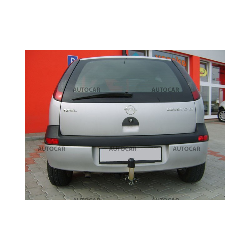 Anhängerkupplung für Opel CORSA - "C" - automat–AHK abnehmbar