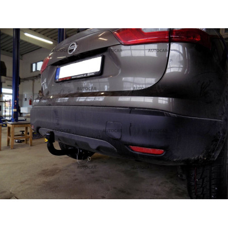 Anhängerkupplung für QASHQAI - J10 5 aj 7miestny - automat–AHK abnehmbar - von 2007 Anhängerkupplung für QASHQAI - J10 5 aj 7miestny - automat–AHK abnehmbar - von 2007