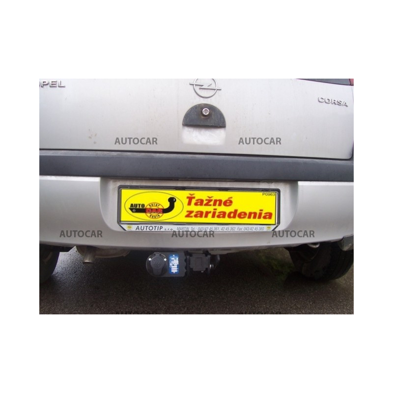 Anhängerkupplung für Opel CORSA - "C" - automat–AHK abnehmbar