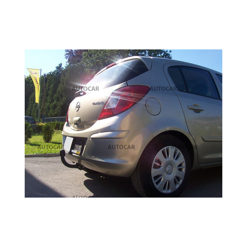 Anhängerkupplung für CORSA - "D" 3,5dv - manuell–AHK starr - von 2006