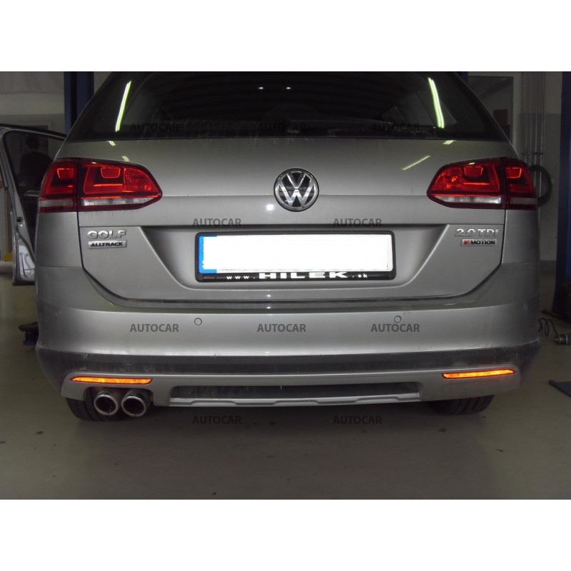 Anhängerkupplung für VW GOLF - VII,combi - automat vertikal–AHK abnehmbar - von 08.2013/-