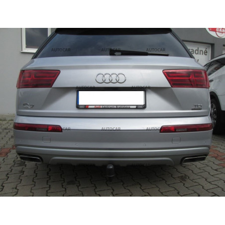 Anhängerkupplung für Audi Q7 - SUV - automat vertikal–AHK abnehmbar Anhängerkupplung für Audi Q7 - SUV - automat vertikal–AHK abnehmbar