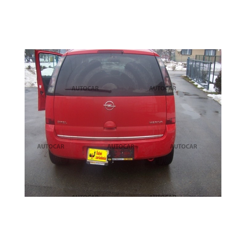 Anhängerkupplung für MERIVA - 5 dv - manuell–AHK starr - von 2003 bis 2010/05