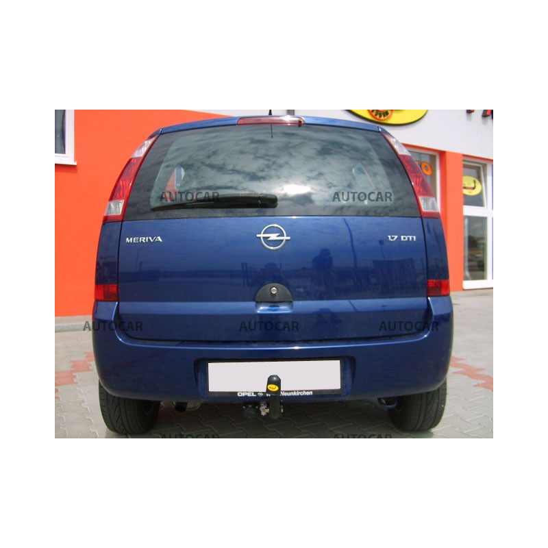 Anhängerkupplung für MERIVA - 5 dv - manuell–AHK starr - von 2003 bis 2010/05