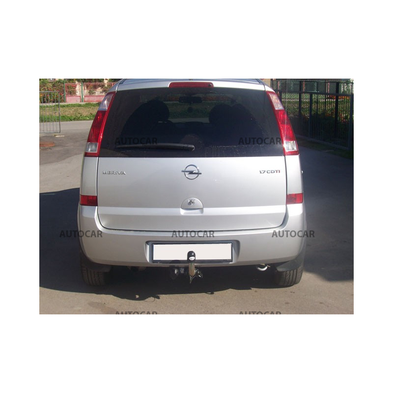 Anhängerkupplung für MERIVA - 5 dv - automat–AHK abnehmbar - von 2003 bis 2010/05