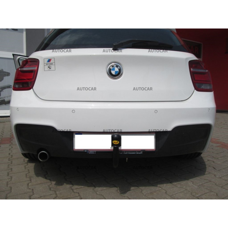 Anhängerkupplung für seria 1 - 3/5 tur., - manuell–AHK starr - von 09.2011/-