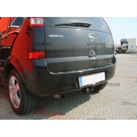 Anhängerkupplung für MERIVA - 5 dv - automat–AHK abnehmbar - von 2003 bis 2010/05 Anhängerkupplung für MERIVA - 5 dv - automat–AHK abnehmbar - von 2003 bis 2010/05