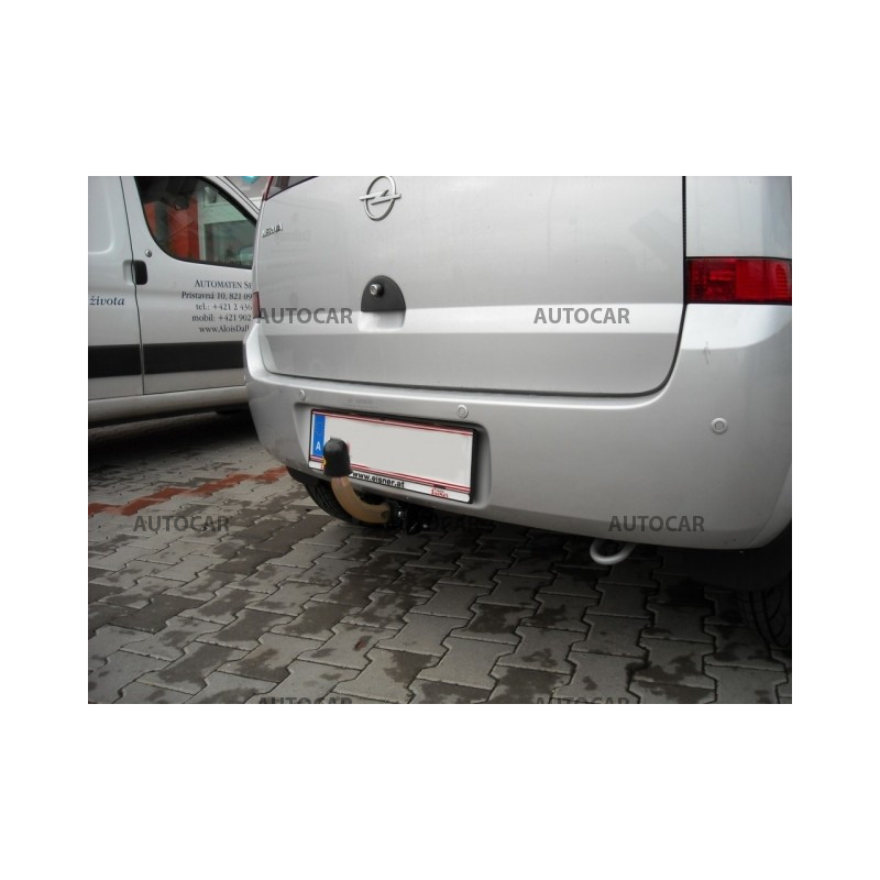 Anhängerkupplung für MERIVA - 5 dv - automat–AHK abnehmbar - von 2003 bis 2010/05