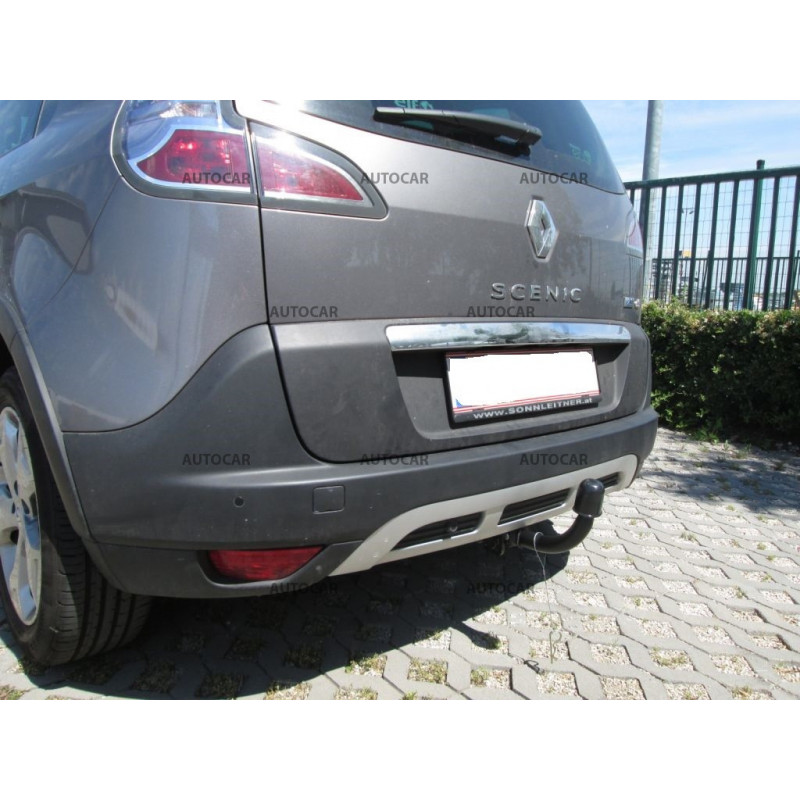 Anhängerkupplung für SCENIC III - - - automat–AHK abnehmbar - von 2009