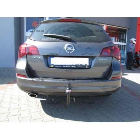 Anhängerkupplung für Opel ASTRA - "J" - automat – AHK vertikal abnehmbar Anhängerkupplung für Opel ASTRA - "J" - automat – AHK vertikal abnehmbar