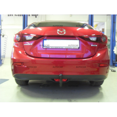 Anhängerkupplung für Mazda 3 - J36A - 4 tür. - automat vertikal–AHK abnehmbar Anhängerkupplung für Mazda 3 - J36A - 4 tür. - automat vertikal–AHK abnehmbar