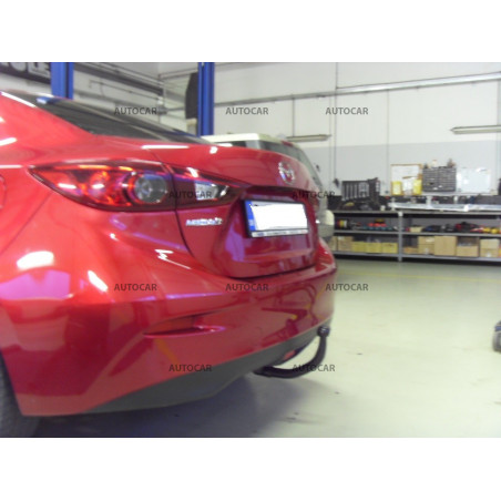 Anhängerkupplung für Mazda 3 - J36A - 4 tür. - automat vertikal–AHK abnehmbar Anhängerkupplung für Mazda 3 - J36A - 4 tür. - automat vertikal–AHK abnehmbar