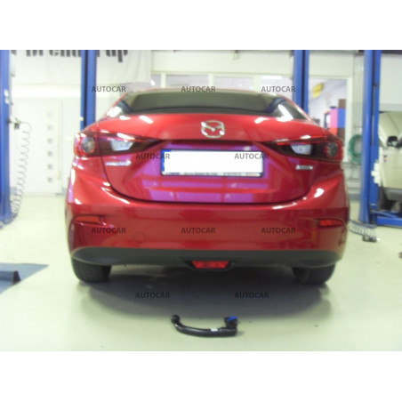 Anhängerkupplung für Mazda 3 - J36A - 4 tür. - automat vertikal–AHK abnehmbar Anhängerkupplung für Mazda 3 - J36A - 4 tür. - automat vertikal–AHK abnehmbar
