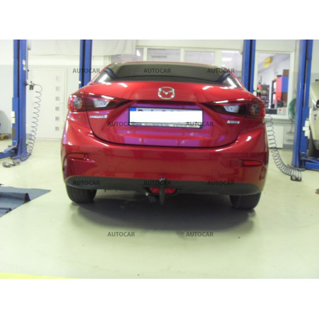 Anhängerkupplung für Mazda 3 - J36A - 4 tür. - automat vertikal–AHK abnehmbar Anhängerkupplung für Mazda 3 - J36A - 4 tür. - automat vertikal–AHK abnehmbar