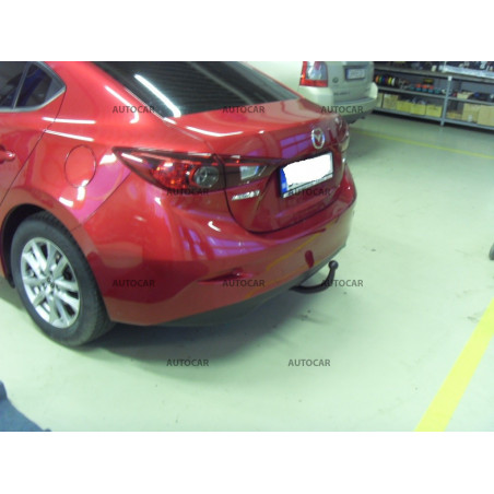 Anhängerkupplung für Mazda 3 - J36A - 4 tür. - automat vertikal–AHK abnehmbar Anhängerkupplung für Mazda 3 - J36A - 4 tür. - automat vertikal–AHK abnehmbar