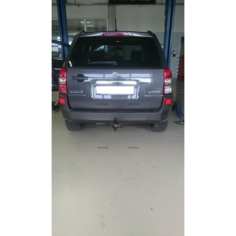 Anhängerkupplung für GRAND VITARA - 5 -tür.- automat vertikal–AHK abnehmbar - von 2005 bis 2011