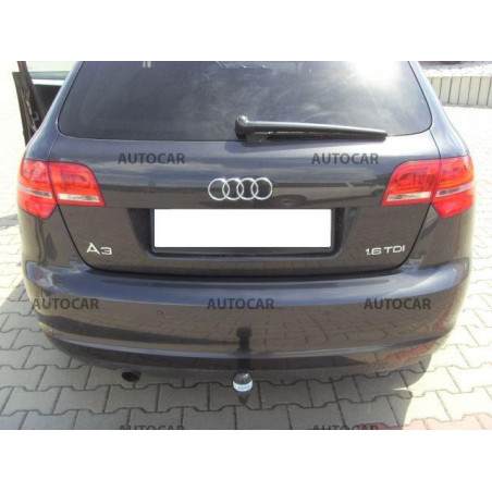 Anhängerkupplung für Audi A3 Sportback 5 tur.- automat – AHK abnehmbar -2008-2013 Anhängerkupplung für Audi A3 Sportback 5 tur.- automat – AHK abnehmbar -2008-2013