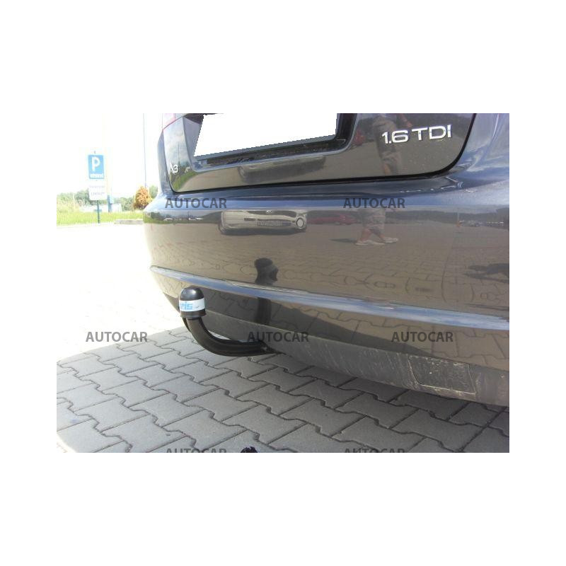 Anhängerkupplung für Audi  A3 Sportback 5 tur.- automat – AHK abnehmbar -2008-2013