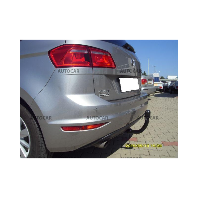 Anhängerkupplung für GOLF - VII sportsvan- manuell–AHK starr - von 2013/-